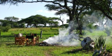 Mapito Tented Camp, Gelände