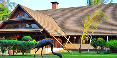 Arumeru River Lodge, Außenansicht