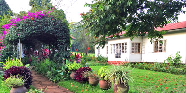 Marangu Hotel, Garten