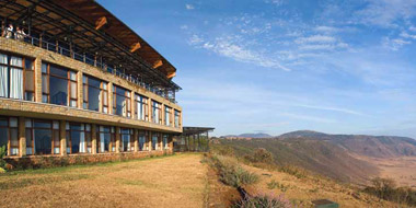 Ngorongoro Wildlife Lodge, Landschaft