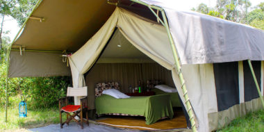 Serengeti Savannah Camps, Wohnzelt